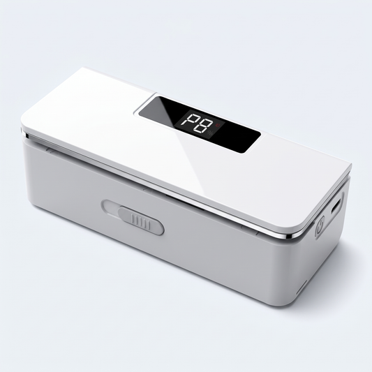 Fermo, mini scelleuse de sachets rechargeable blanche